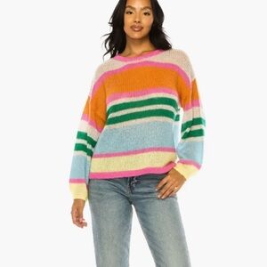 A Collective Story Striped Crew Neck Sweater